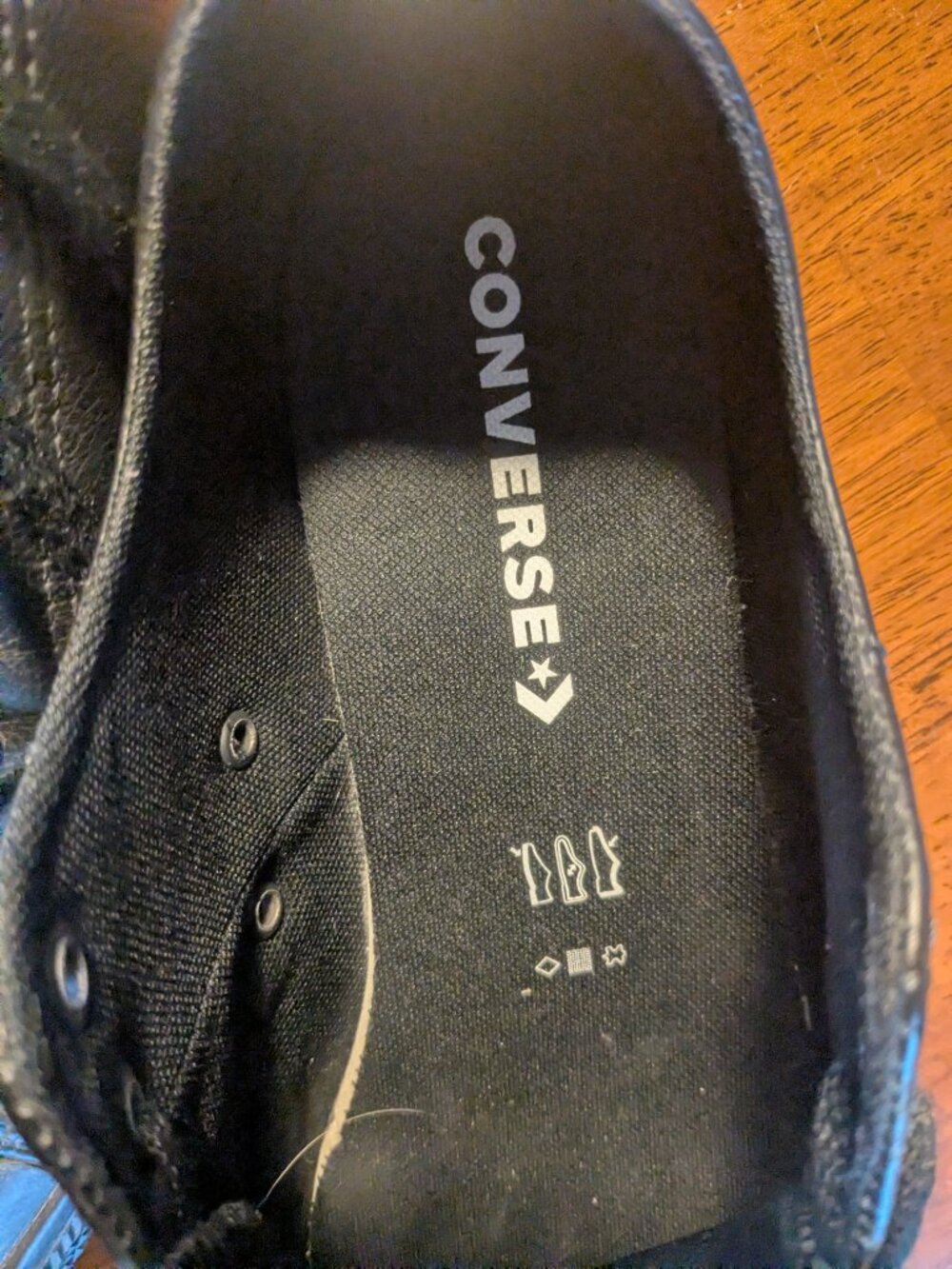 Converse Chuck Taylor All Star Low Black Mono Men's 11.5 Leather - Picture 16 of 16